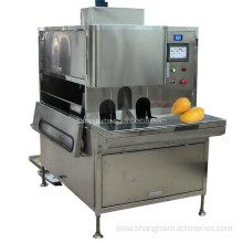 Mango peeling splitter machine